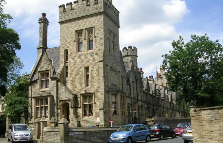 Exterior Of The Grade Ii Listed Sir Francis Crossley Almshouses