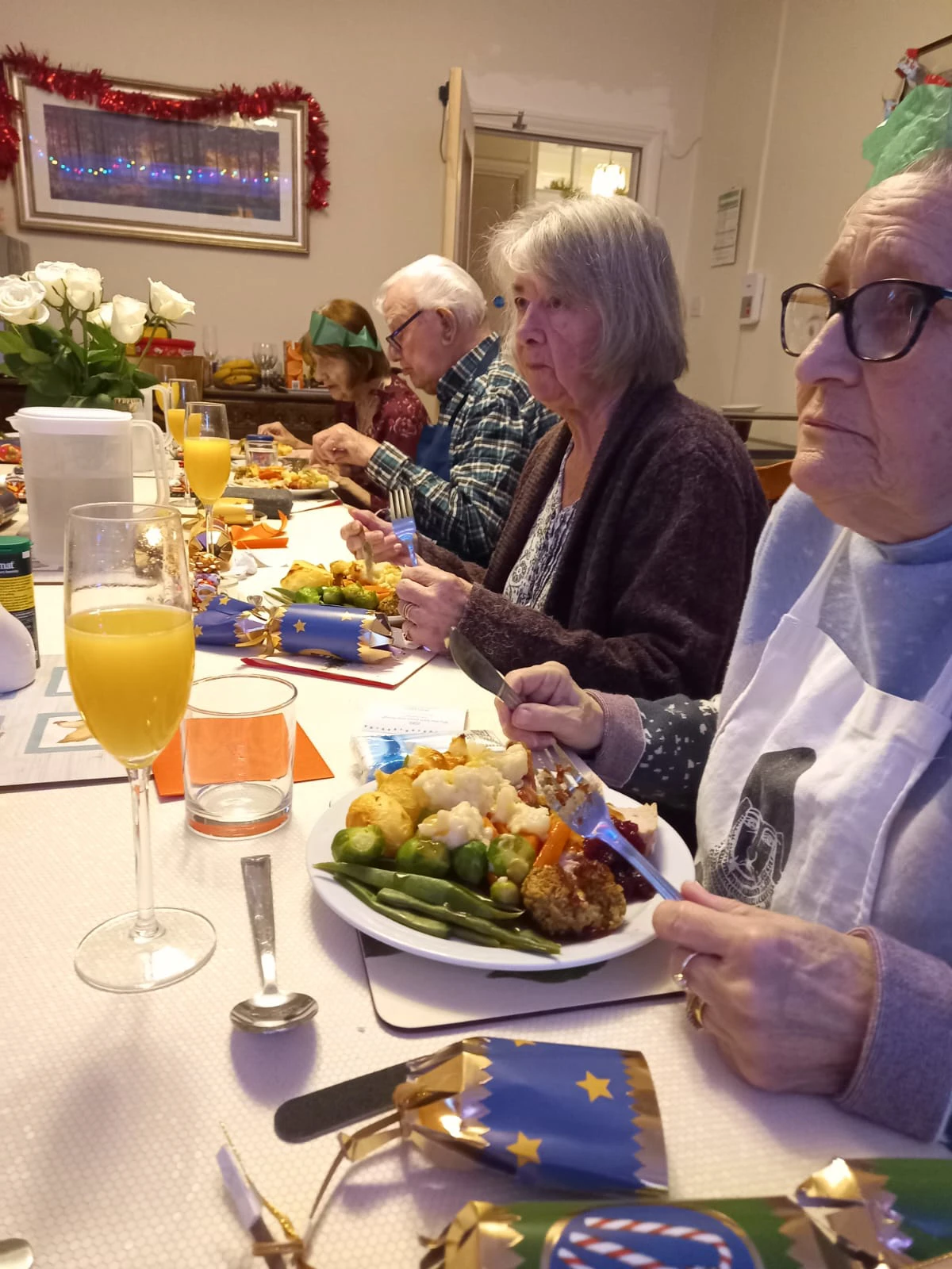 Xmas dinner at Lade House