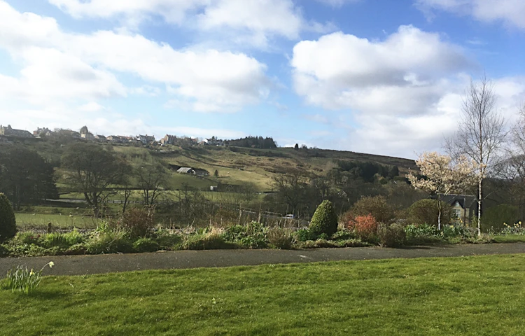 Stunning Views Of The Upper Esk Valley From The Garden