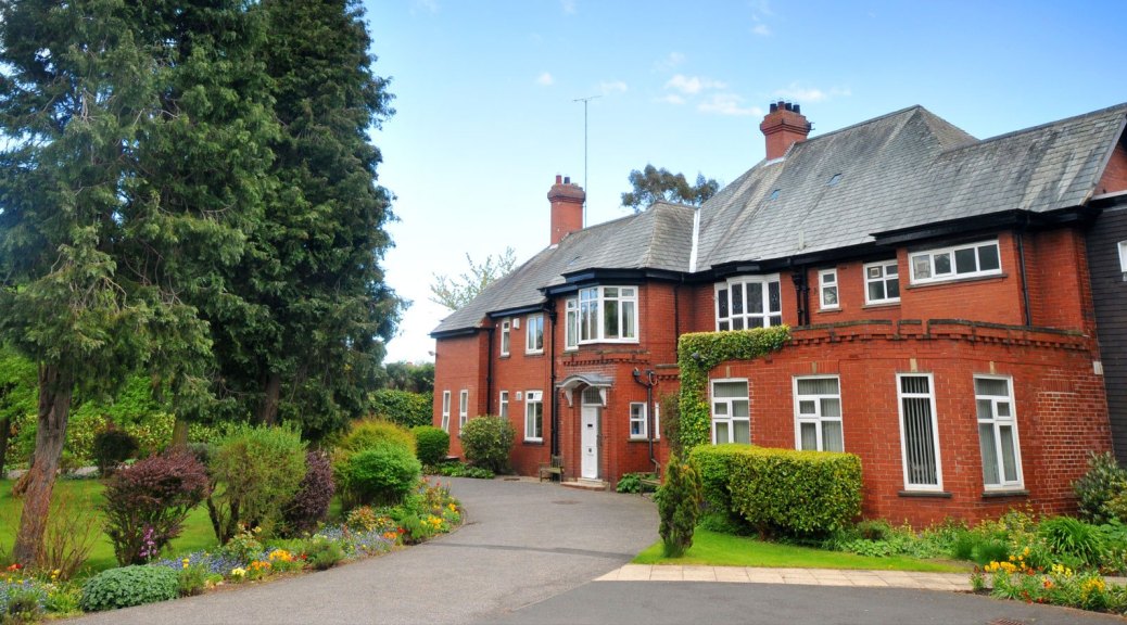 Abbeyfield Residential Care Home and the beautiful gardens