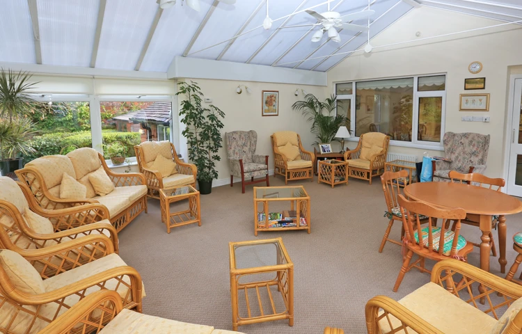 Conservatory at Abbeyfield House, Lytham St Annes FY8 5QU