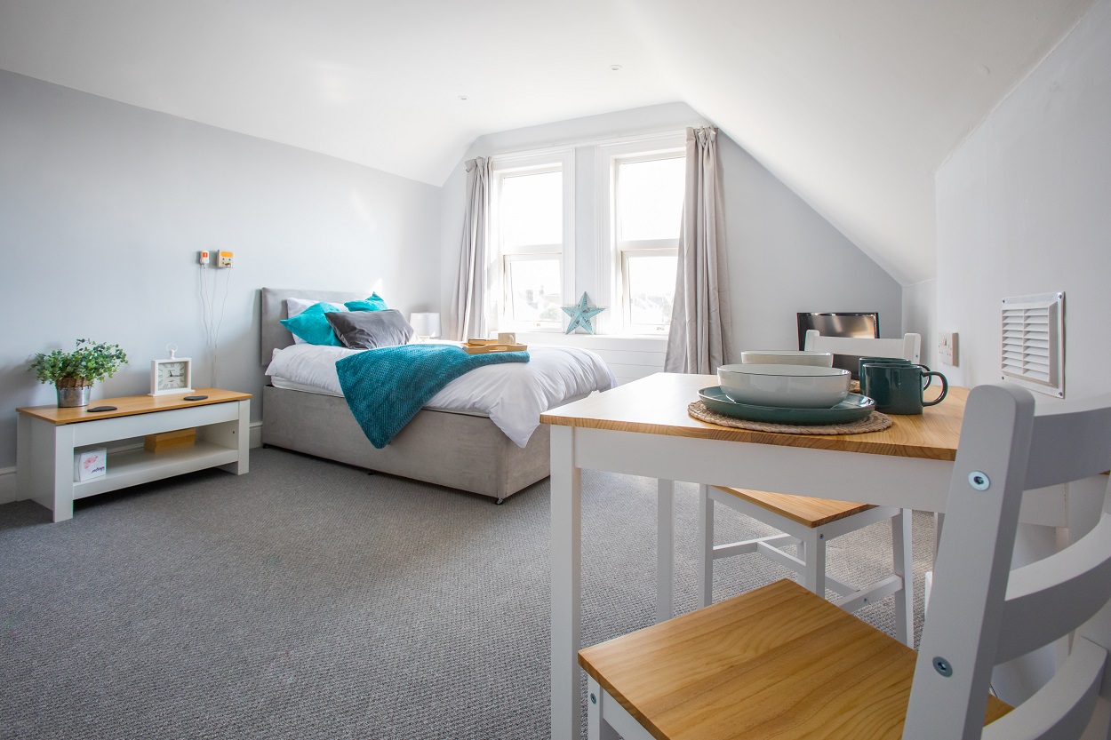 Spacious-bedroom-at-Abbeyfield House, Bristol BS9 3AU