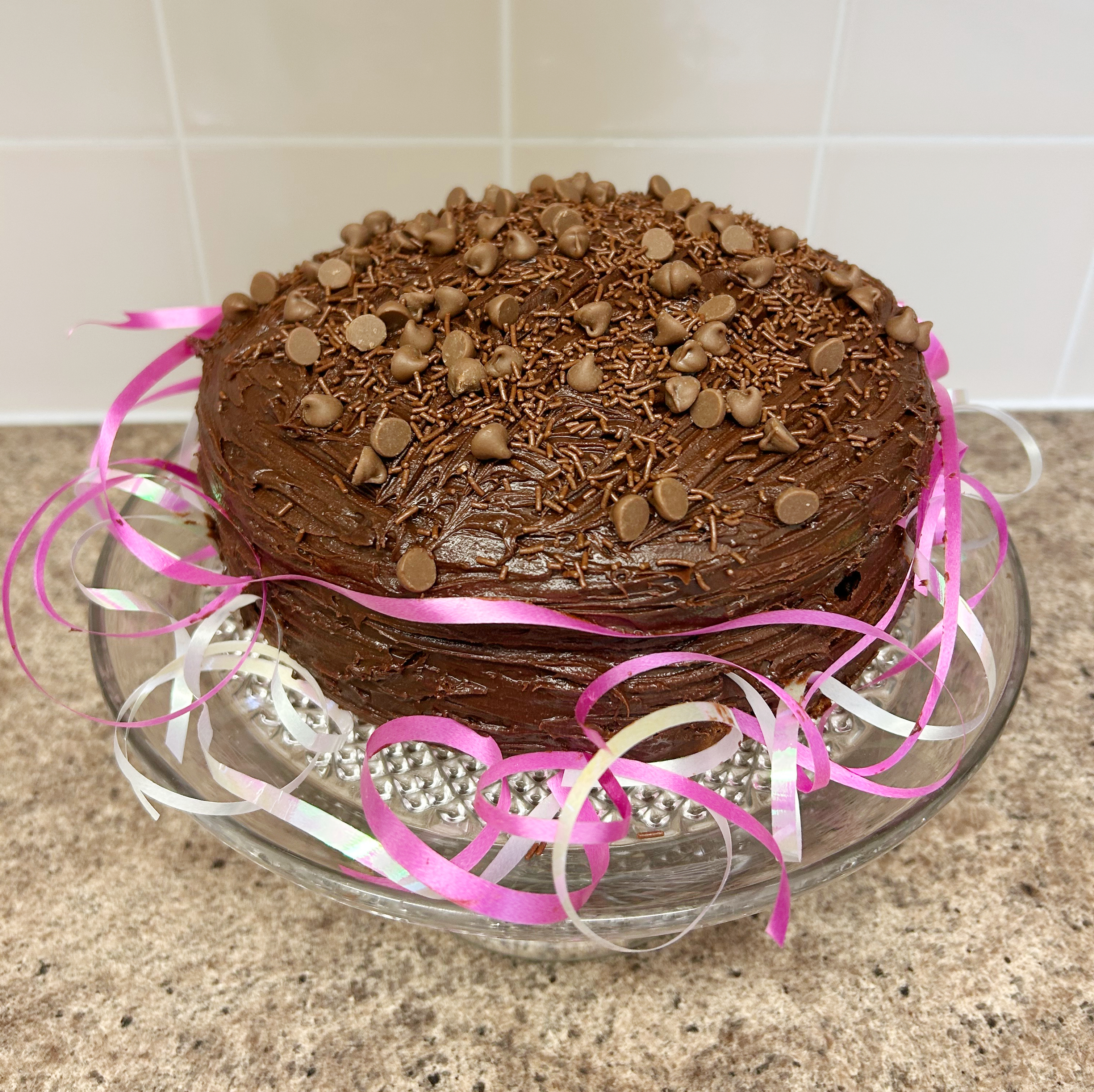 Chocolate Cake At Abbeyfield West Wight