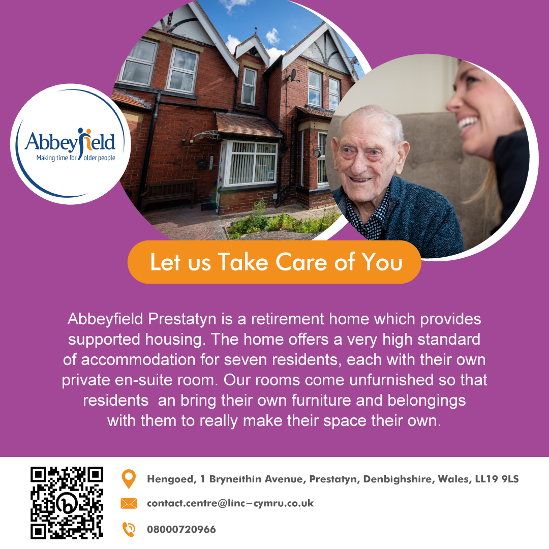 Prestatyn Abbeyfield Advert
