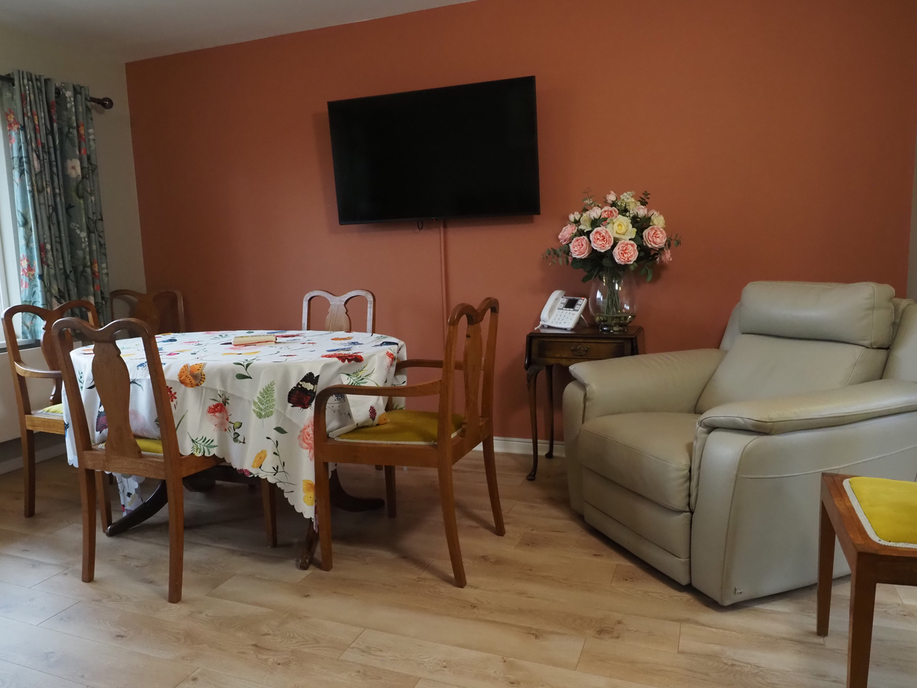 Dining table and armchair, Friars Mead, WD4 8DR