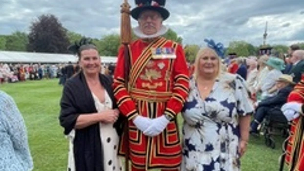 Buckingham Palace Garden Party, Fiona Downs, Abbeyfield The Dales