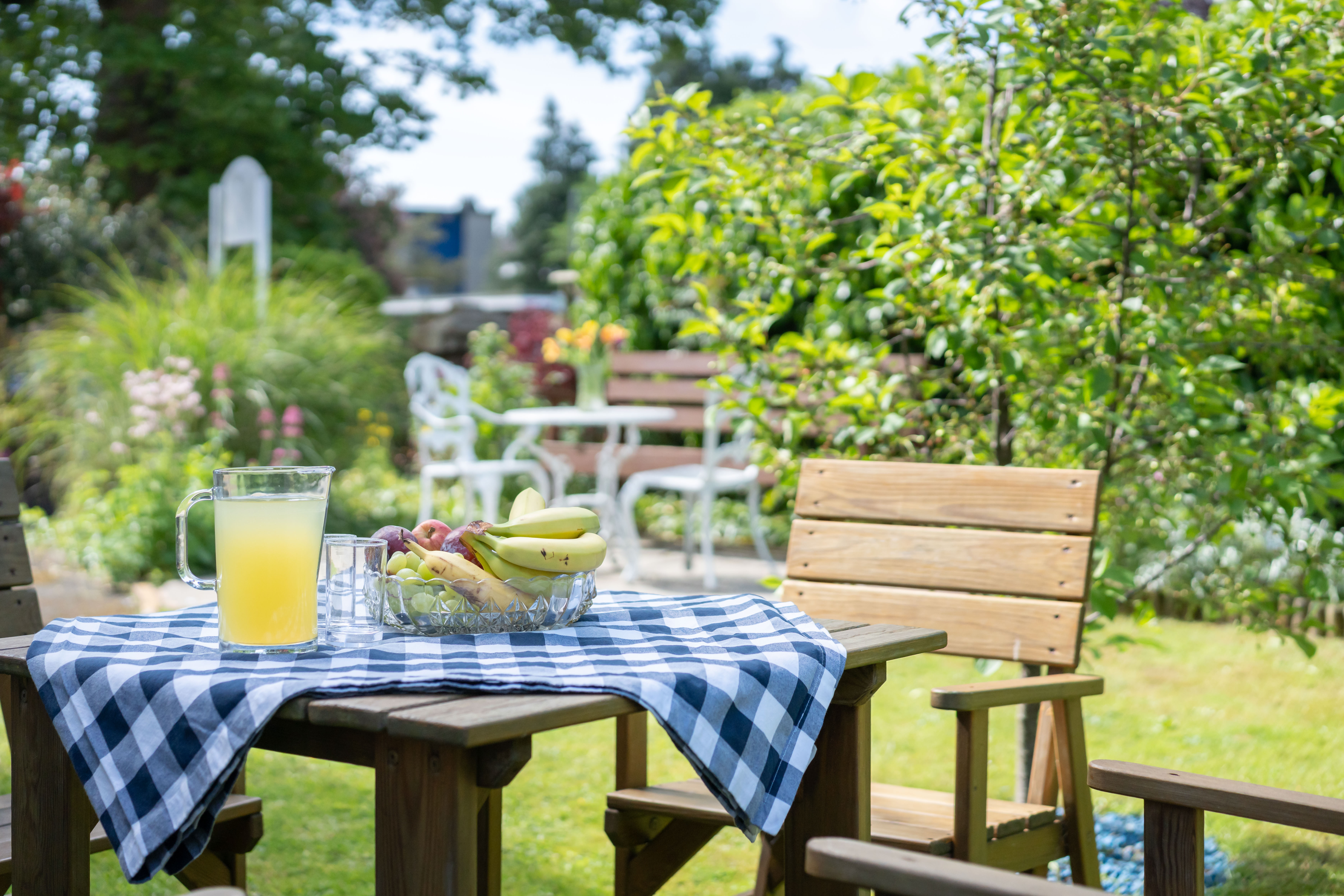 Alfresco Dining At Abbeyfield House, Ulverston