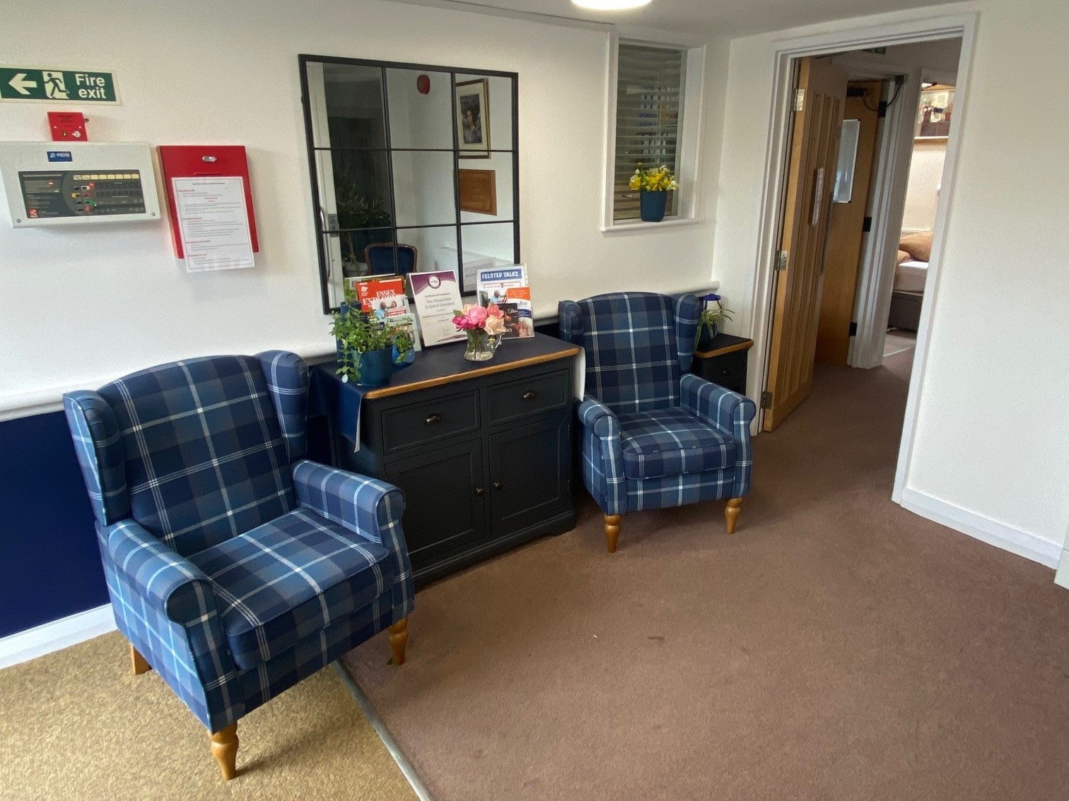 Reception Area At Abbeyfield House Felsted CM6 3D