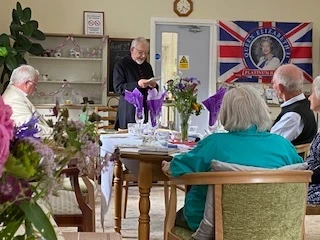 Thanksgiving service at Abbeyfield England Brecon society