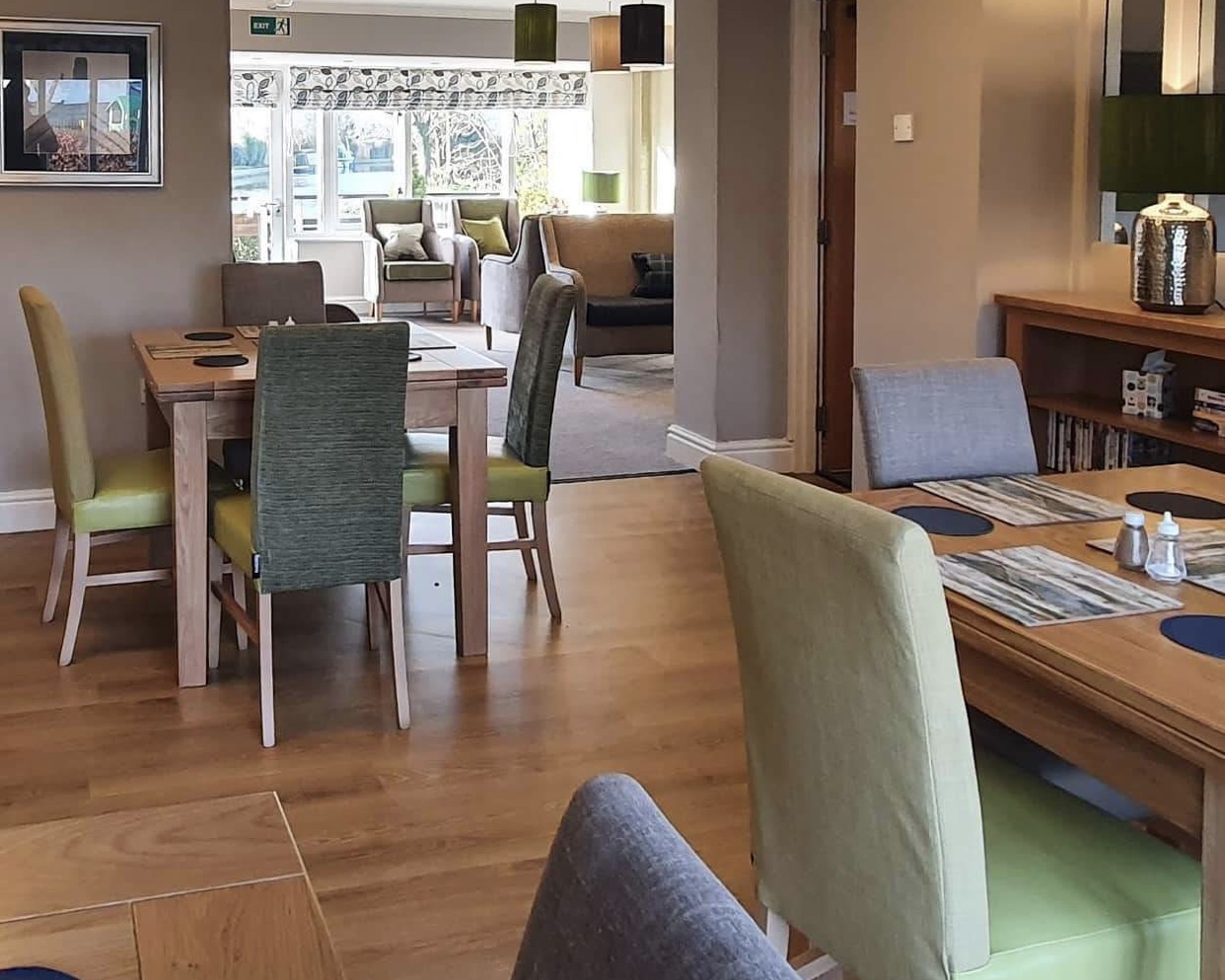 The dining room of Abbeyfield House, Garstang PR3 1PA (3)