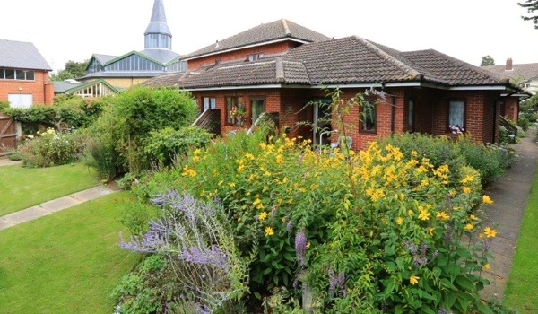 The house and garden at Archer House, Billericay CM12 9LD