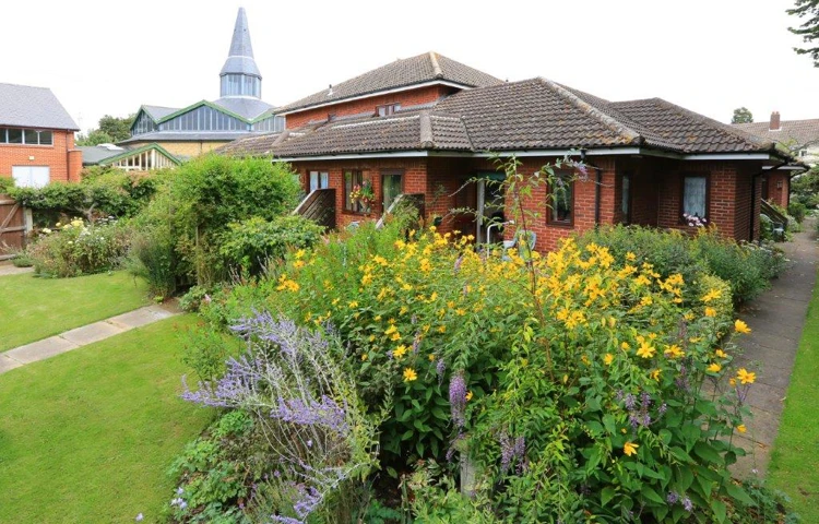 The house and garden at Archer House, Billericay CM12 9LD