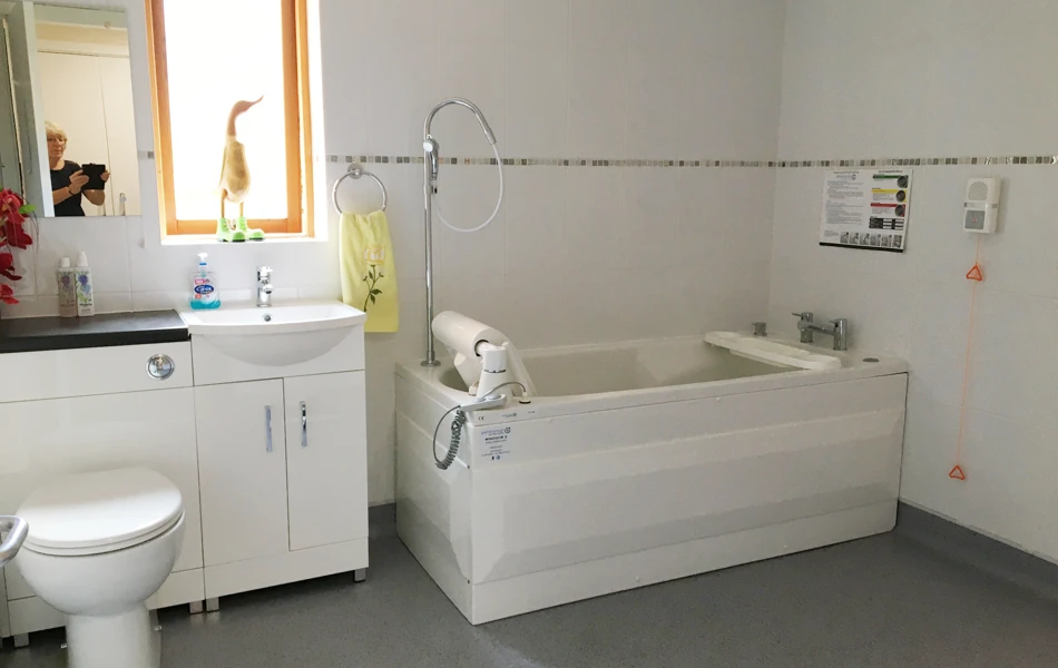 Assisted bathroom at Rider House, Loughton IG10 4LT