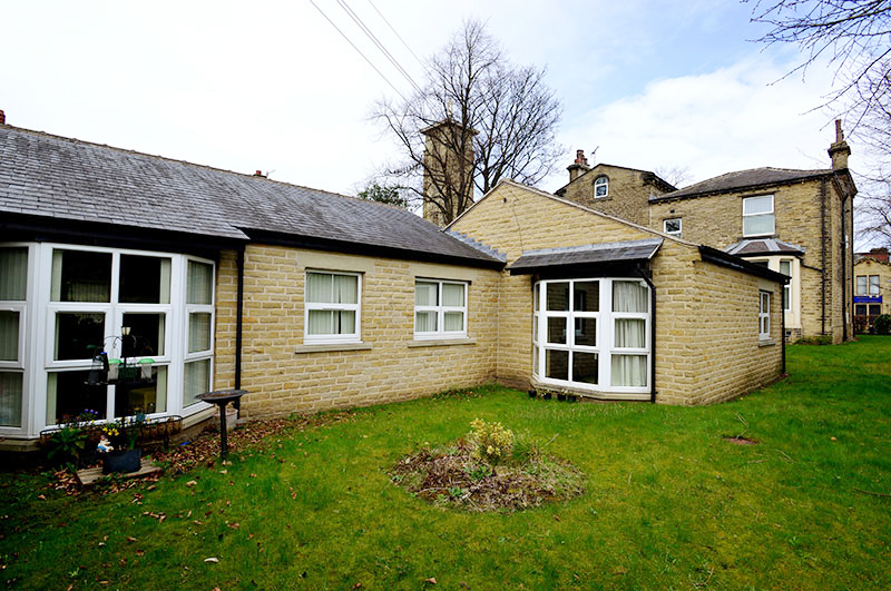 The rear garden of Kirkview, Shipley BD18 3LU