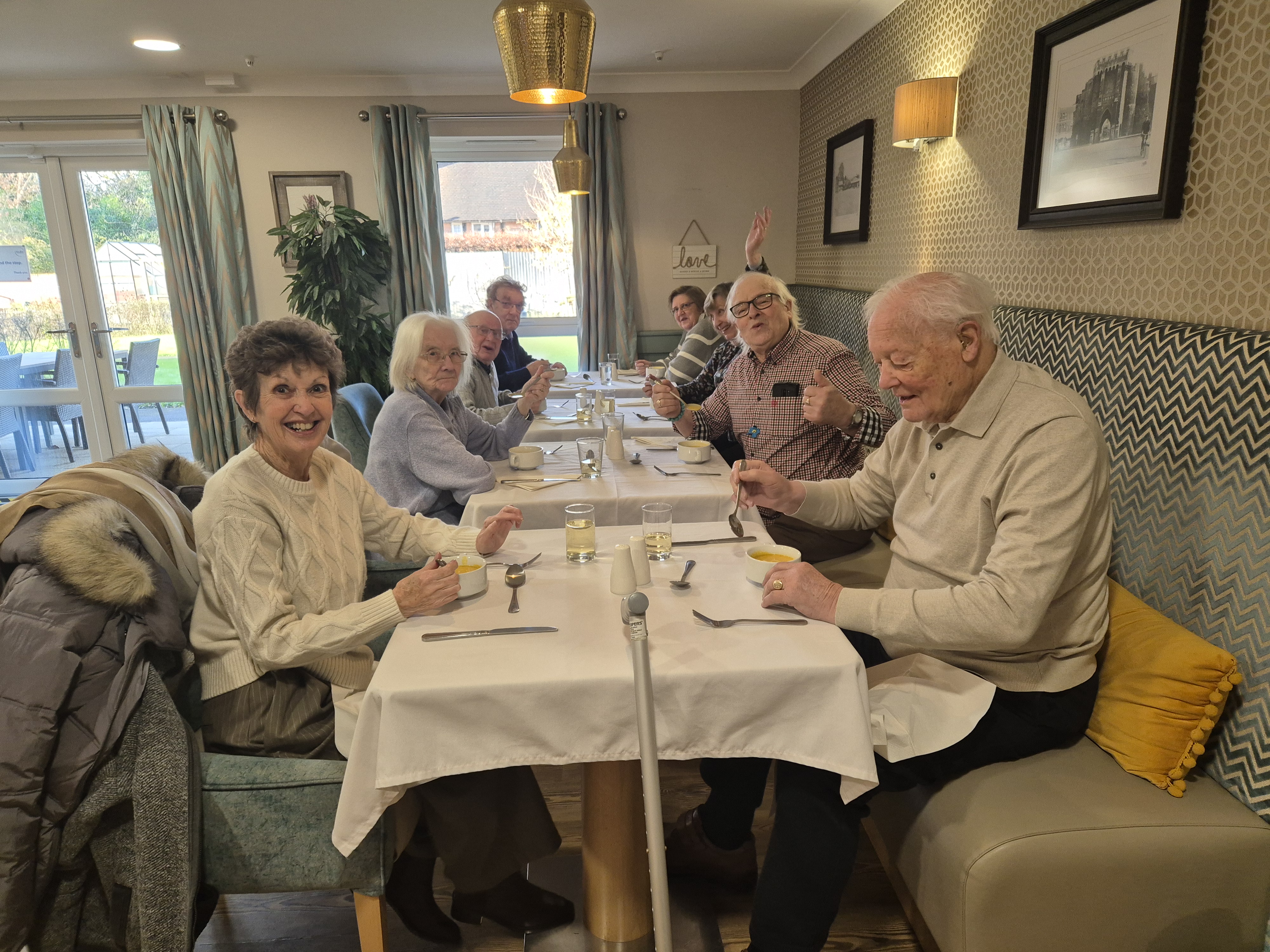 The Community Lunch Club Meets Monthly At Speedwell Court