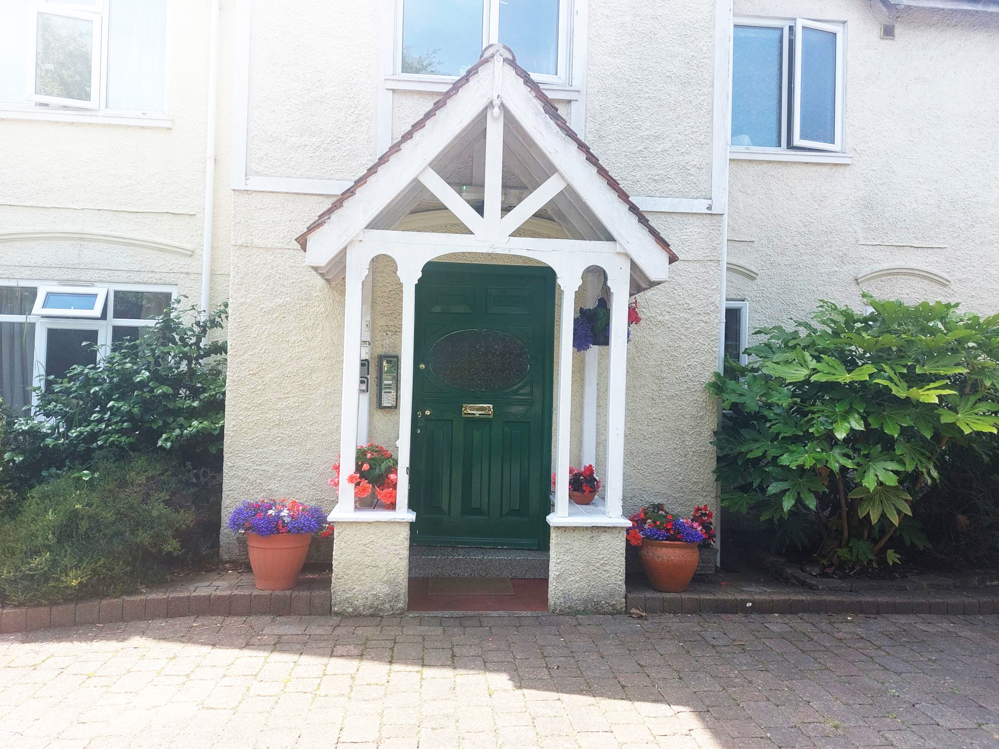 Front Door At Abbeyfield House, Havant PO9 2SS