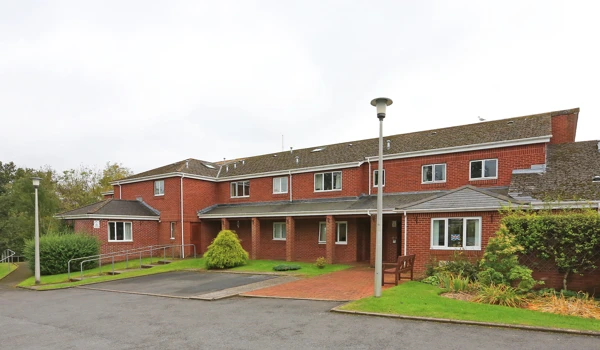 Front exterior of Tamar House is purpose built and spacious