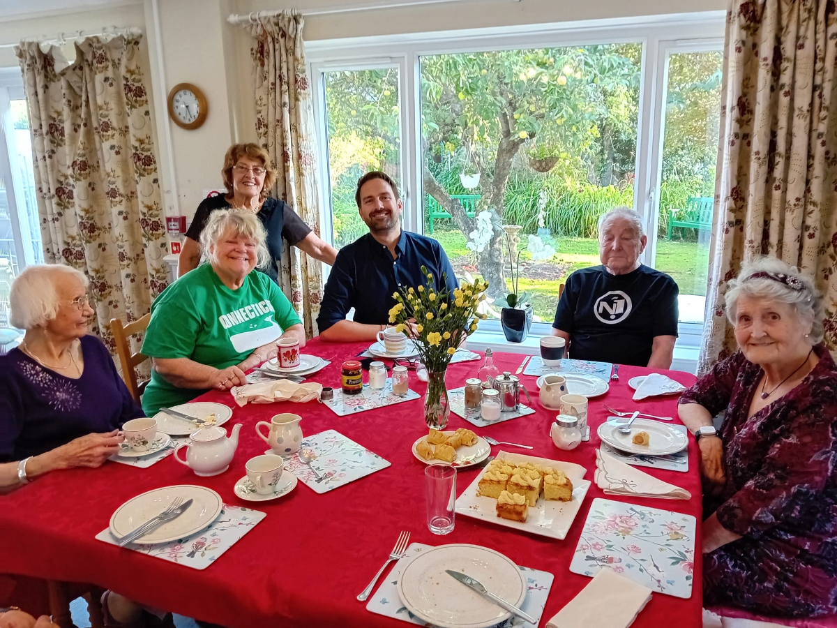 Dan Aldridge MP Meets Residents In Weston Super Mare