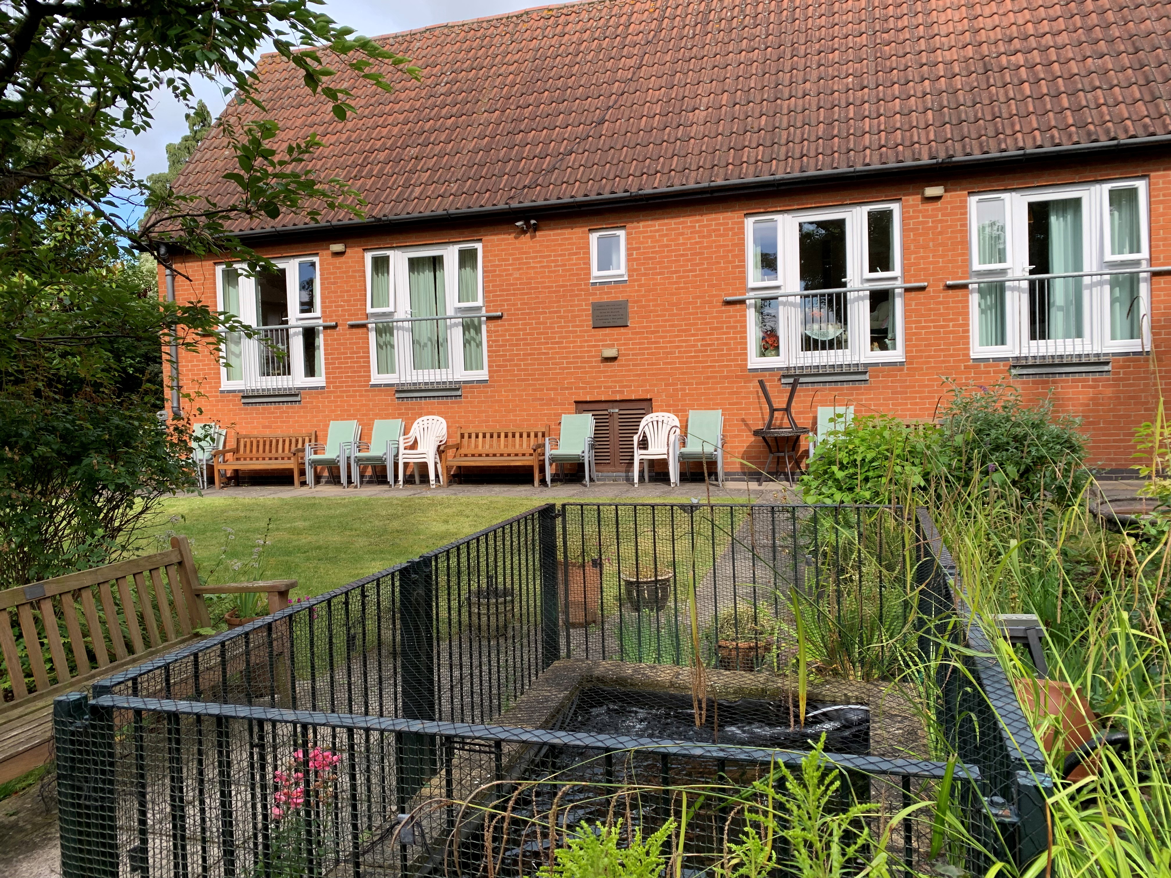 Garden at rear of Rider House, Loughton IG10 4LT