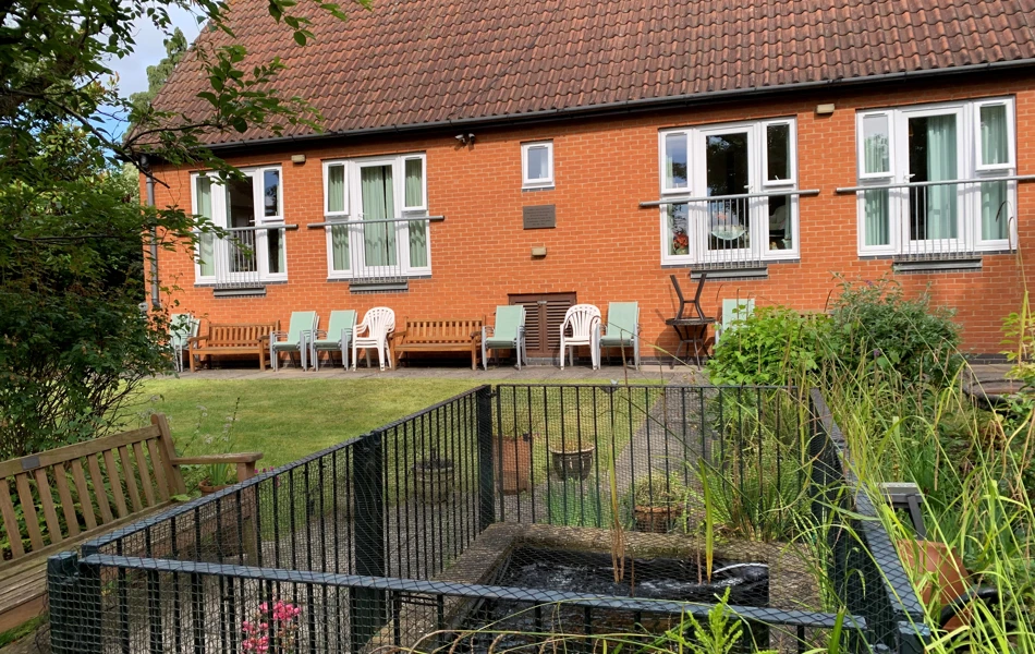 Garden at rear of Rider House, Loughton IG10 4LT