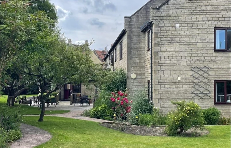 Rear garden at Abbeyfield House, Chipping Sodbury BS37 6LB