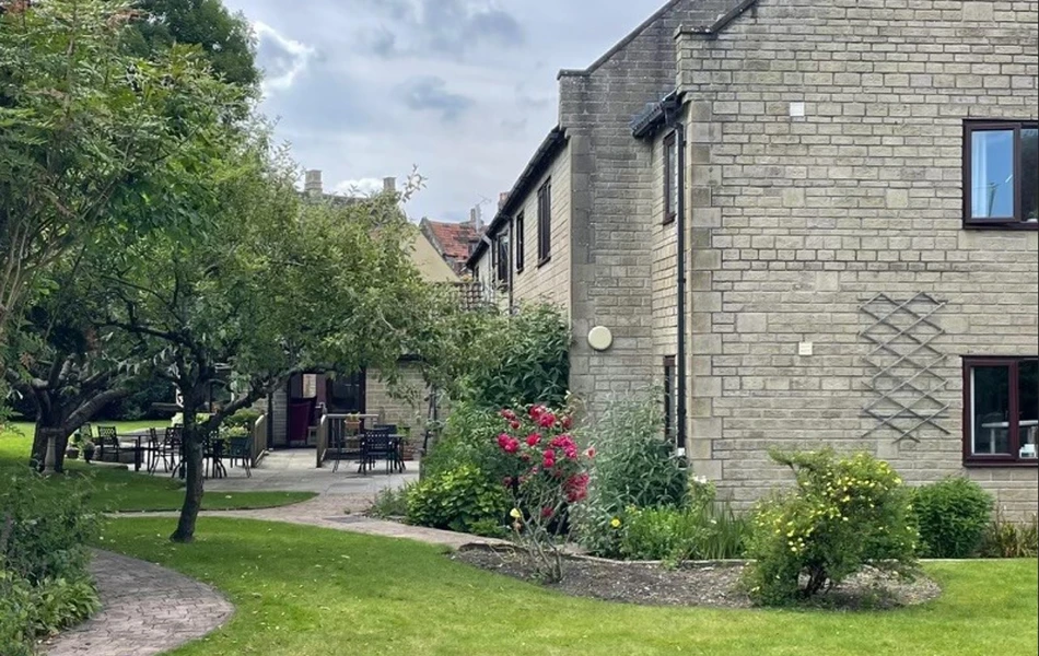 Rear garden at Abbeyfield House, Chipping Sodbury BS37 6LB