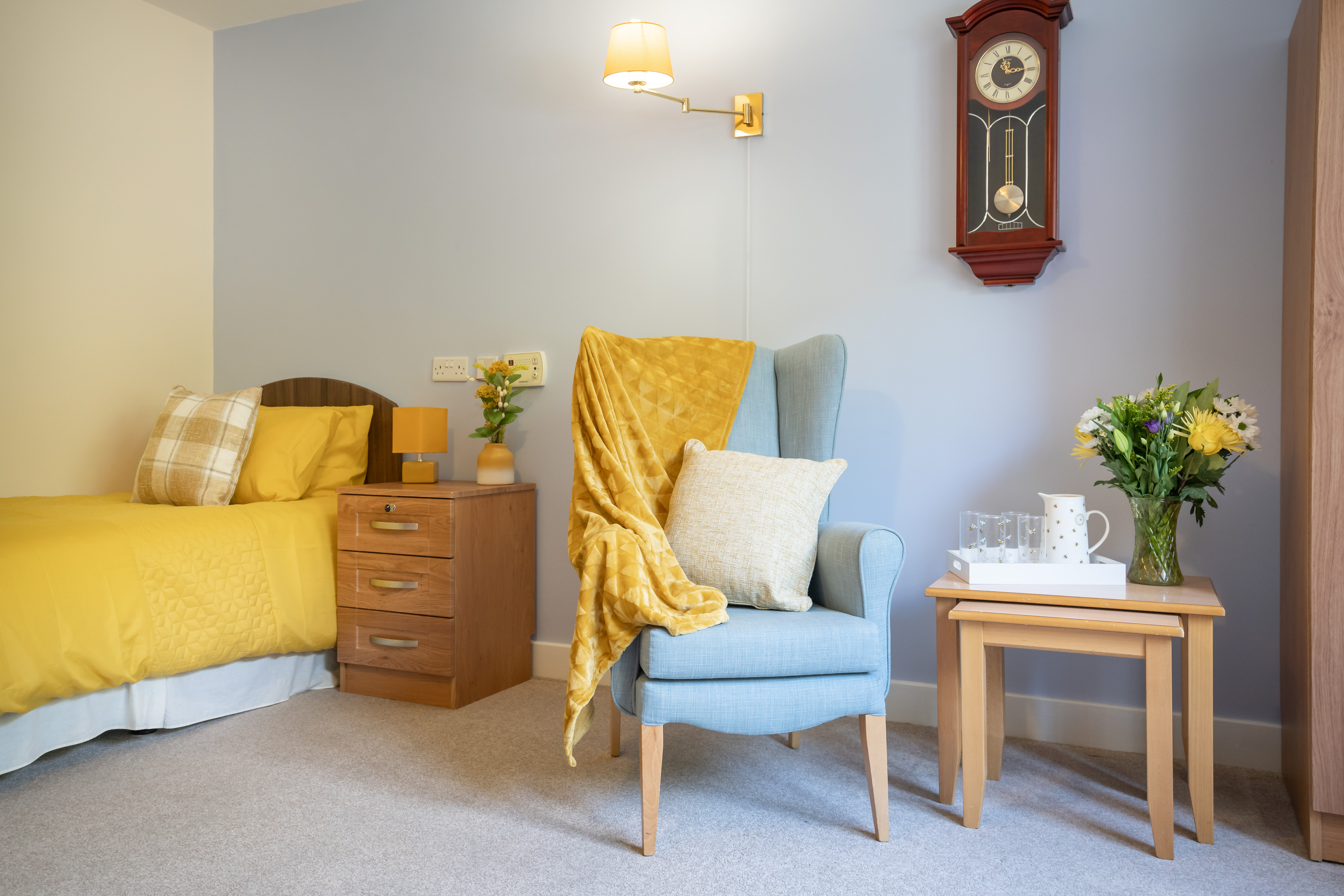 At Sandwood Care Home in Nottingham, we believe that a good night's sleep is essential for wellbeing. Our comfortable bedrooms provide a peaceful and restful setting for our residents.jpg