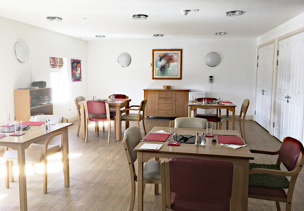 Communal Dining Room For Residents To Enjoy