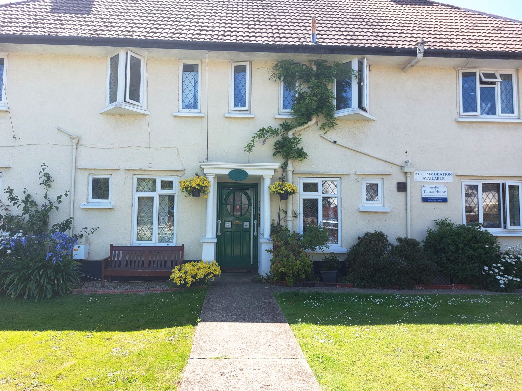 Front Exterior Of Tamar House