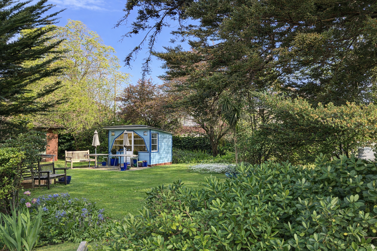 Garden At Harding House