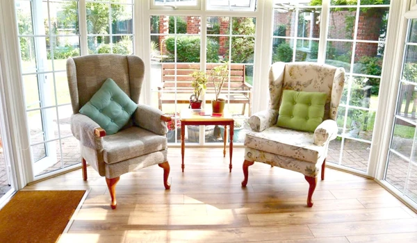 Bright And Sunny Communal Lounge Where Residents Can Relax And Catch Up With Friends And Family